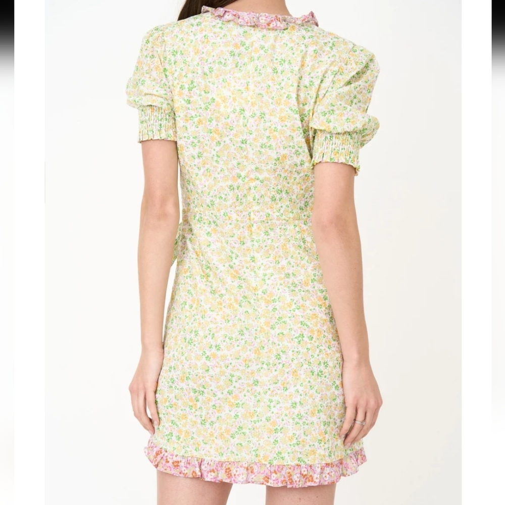 Lost + Wander Cecilia Wrap Mini Dress - Picture 2 of 5